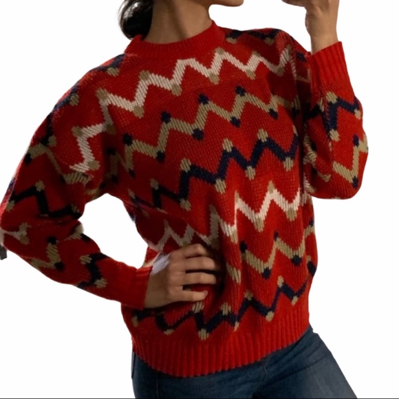 Vintage 90s cabin creek grandpa Sweater - Picture 2 of 4